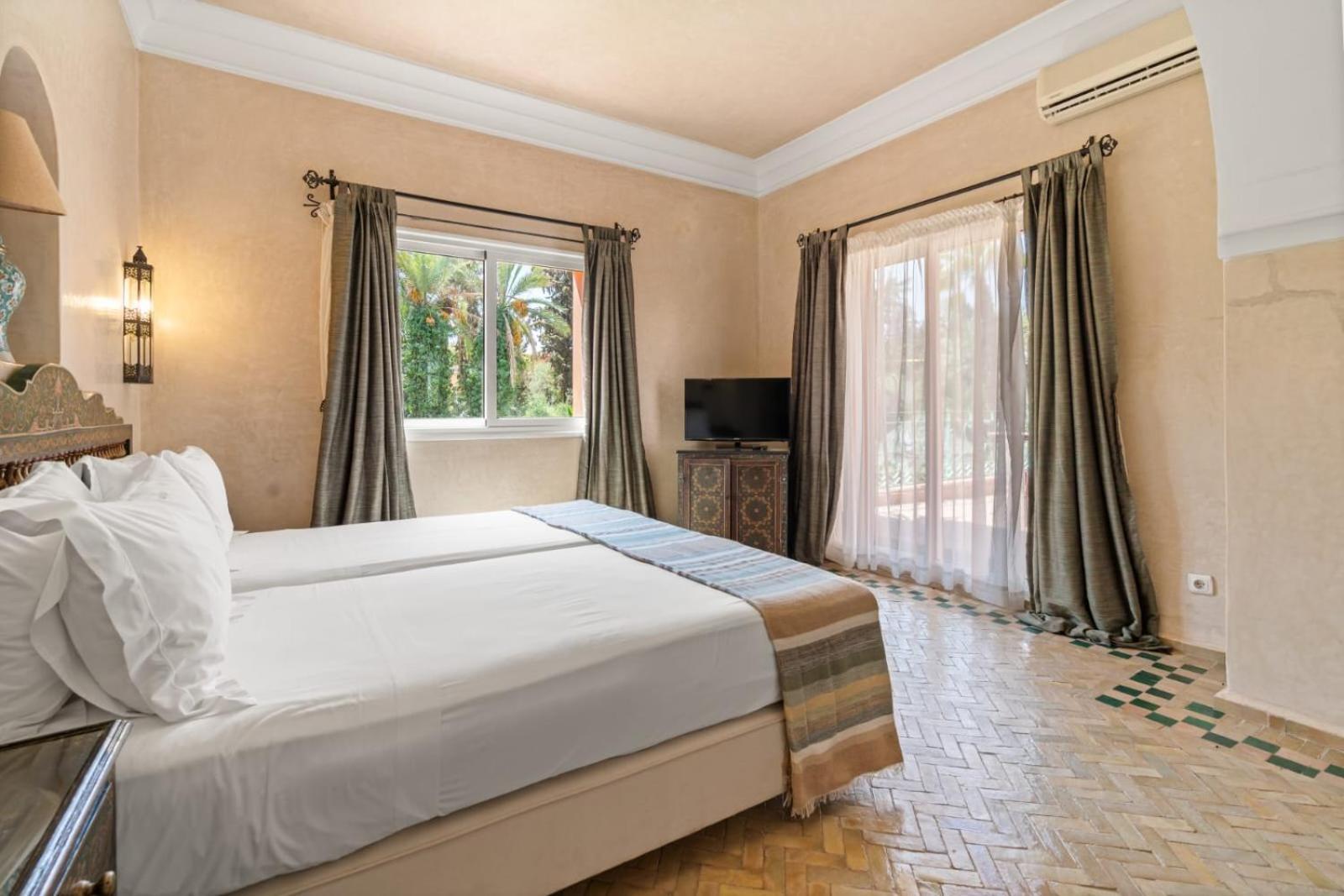 Villa Des 3 Golfs Marrakesch Zimmer foto
