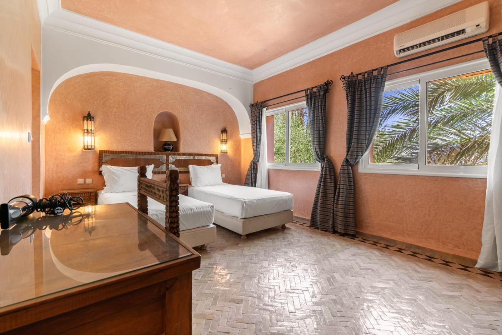 Villa Des 3 Golfs Marrakesch Zimmer foto