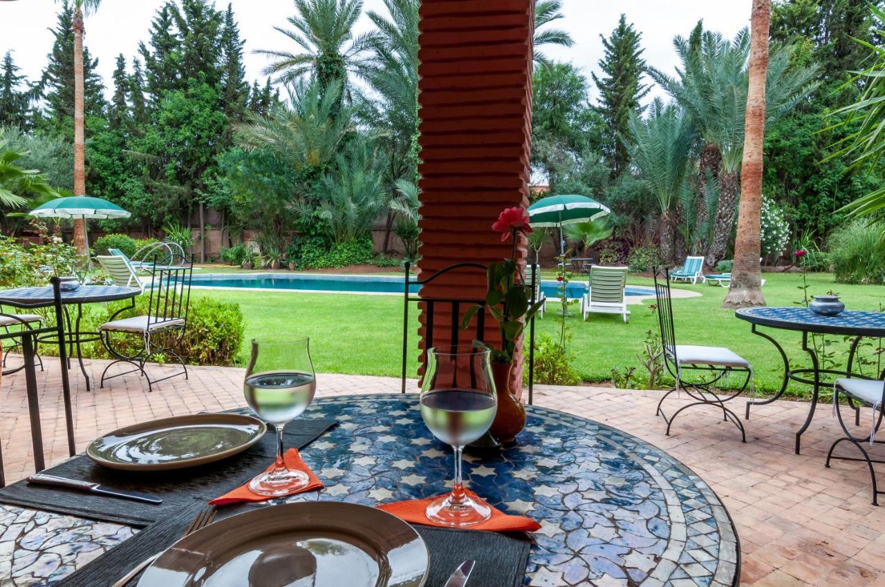 Villa Des 3 Golfs Marrakesch Exterior foto